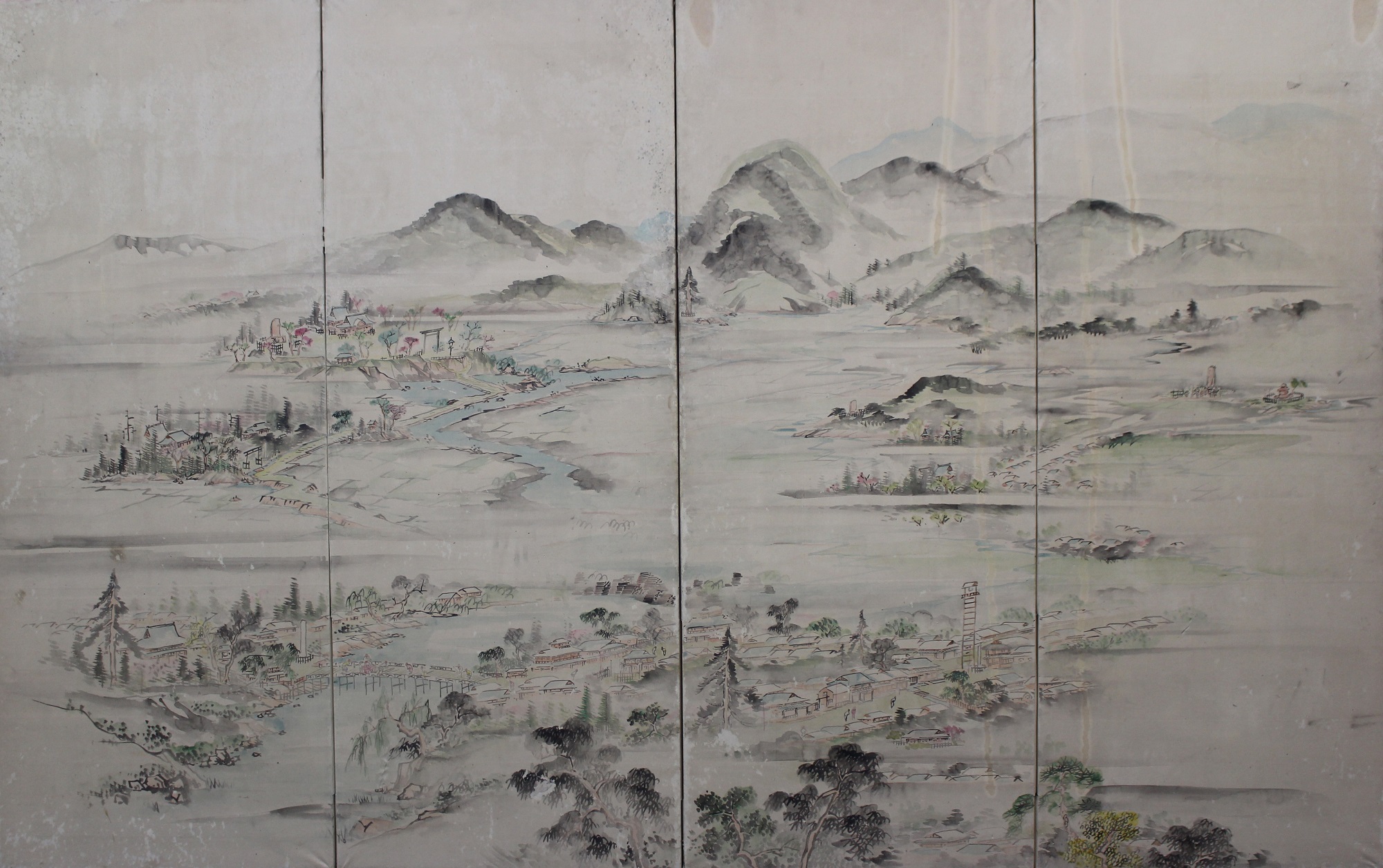 ふるさとの物語 第59回「蓑虫山人の風景図屏風」~垣間見える浪岡での日々~